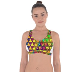 Cross String Back Sports Bra 