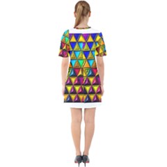 Sixties Short Sleeve Mini Dress 