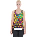 Cube Diced Tile Background Image Piece Up Tank Top