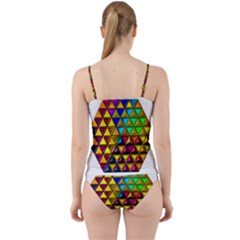Cut Out Top Tankini Set 