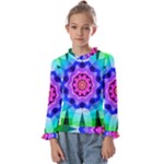 Ornament Kaleidoscope Kids  Frill Detail T-Shirt