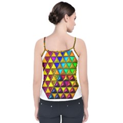 Velvet Spaghetti Strap Top 