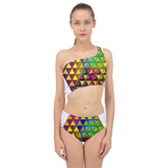 Spliced Up Two Piece Swimsuit 