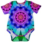 Ornament Kaleidoscope Baby Short Sleeve Bodysuit