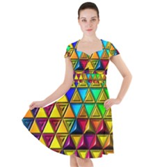 Cap Sleeve Midi Dress 