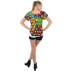 Ruffle Collar Chiffon Blouse 