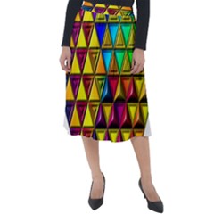 Classic Velour Midi Skirt  