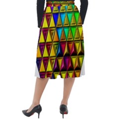 Classic Velour Midi Skirt  