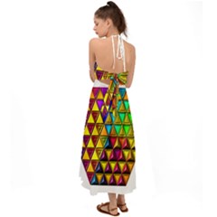Halter Tie Back Dress  