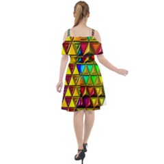 Cut Out Shoulders Dress 