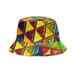 Cube Diced Tile Background Image Bucket Hat