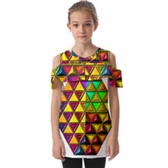 Fold Over Open Sleeve Top 