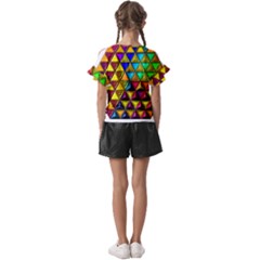 Kids  Cut Out Flutter Sleeves 