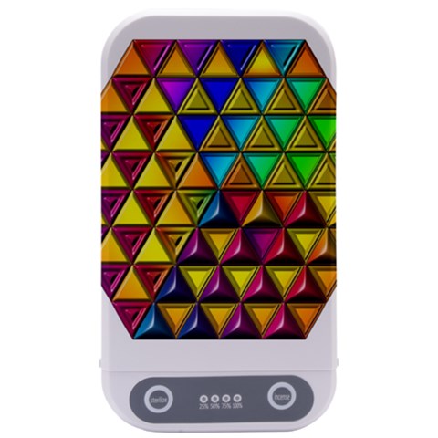 Cube Diced Tile Background Image Sterilizers from ArtsNow.com