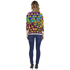 Women s One-Button 3/4 Sleeve Short Jacket 