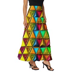 Tiered Ruffle Maxi Skirt 