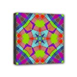 Farbenpracht Kaleidoscope Pattern Mini Canvas 4  x 4  (Stretched)