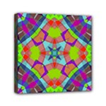 Farbenpracht Kaleidoscope Pattern Mini Canvas 6  x 6  (Stretched)