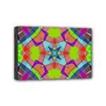 Farbenpracht Kaleidoscope Pattern Mini Canvas 6  x 4  (Stretched)