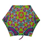 Farbenpracht Kaleidoscope Pattern Mini Folding Umbrellas