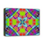 Farbenpracht Kaleidoscope Pattern Deluxe Canvas 16  x 12  (Stretched) 