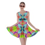 Farbenpracht Kaleidoscope Pattern Skater Dress