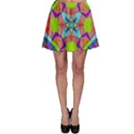 Farbenpracht Kaleidoscope Pattern Skater Skirt