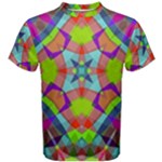 Farbenpracht Kaleidoscope Pattern Men s Cotton T-Shirt