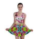 Farbenpracht Kaleidoscope Pattern Mini Skirt