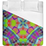 Farbenpracht Kaleidoscope Pattern Duvet Cover (King Size)