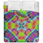 Farbenpracht Kaleidoscope Pattern Duvet Cover Double Side (California King Size)