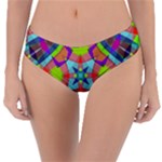 Farbenpracht Kaleidoscope Pattern Reversible Classic Bikini Bottoms