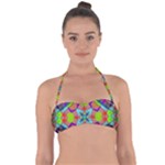 Farbenpracht Kaleidoscope Pattern Tie Back Bikini Top
