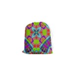 Farbenpracht Kaleidoscope Pattern Drawstring Pouch (XS)