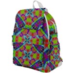 Farbenpracht Kaleidoscope Pattern Top Flap Backpack