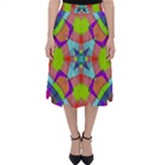 Farbenpracht Kaleidoscope Pattern Classic Midi Skirt