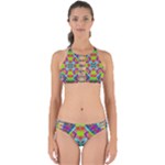 Farbenpracht Kaleidoscope Pattern Perfectly Cut Out Bikini Set