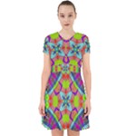 Farbenpracht Kaleidoscope Pattern Adorable in Chiffon Dress