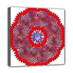 Tile Pattern Background Image Mini Canvas 8  x 8  (Stretched)