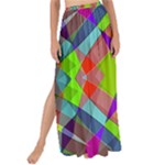 Farbenpracht Kaleidoscope Pattern Maxi Chiffon Tie-Up Sarong