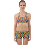 Farbenpracht Kaleidoscope Pattern Back Web Gym Set