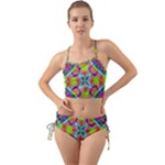 Farbenpracht Kaleidoscope Pattern Mini Tank Bikini Set
