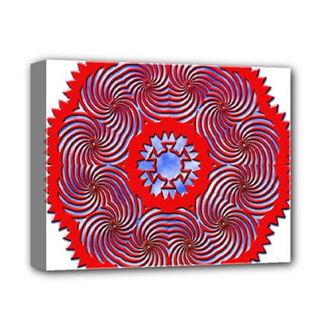 Tile Pattern Background Image Deluxe Canvas 14  x 11  (Stretched) from ArtsNow.com