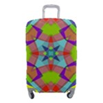 Farbenpracht Kaleidoscope Pattern Luggage Cover (Small)