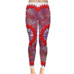 Tile Pattern Background Image Everyday Leggings 