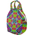 Farbenpracht Kaleidoscope Pattern Travel Backpack