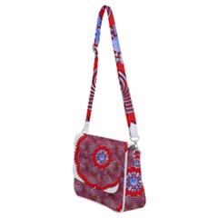 Shoulder Bag with Back Zipper 