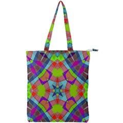 Double Zip Up Tote Bag 