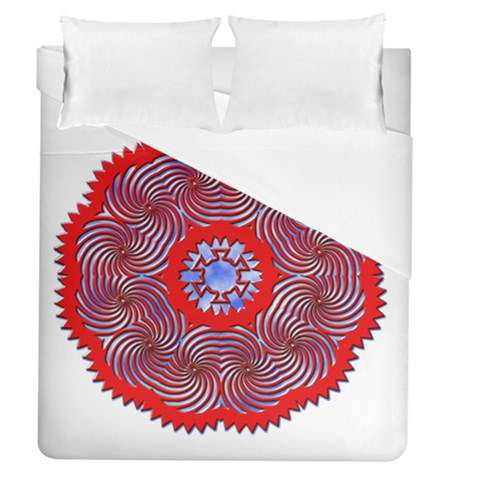 Tile Pattern Background Image Duvet Cover (Queen Size) from ArtsNow.com