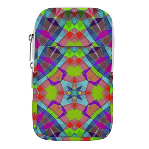 Farbenpracht Kaleidoscope Pattern Waist Pouch (Small) from ArtsNow.com